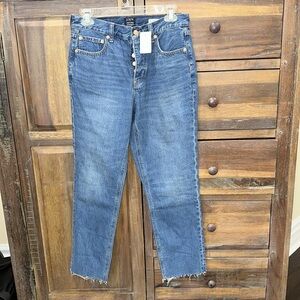 J Crew High-Rise Straight Jeans Premium Edition